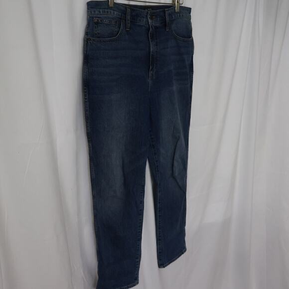J Crew High Rise Classic Vintage Size 30 Straight Leg 5 Pocket All day stretch - Picture 10 of 11